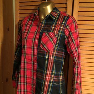 J. Crew Combo Plaid Classic Fit Shirt